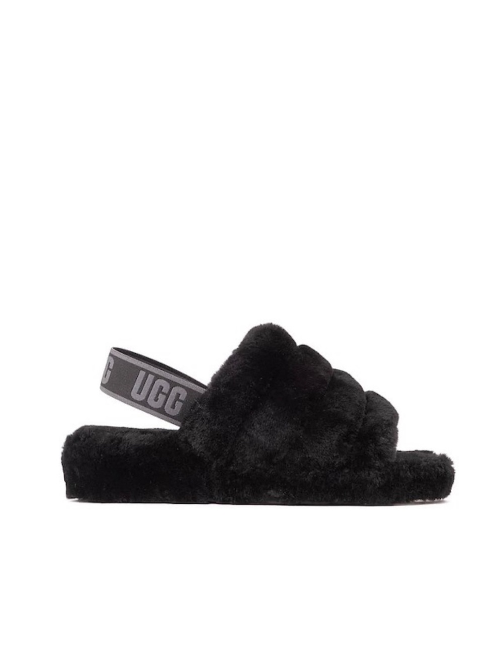 UGG Fluff Yeah Slide - Black